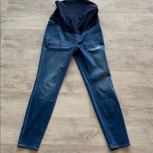 Madewell Maternity Skinny Jeans (over the belly)